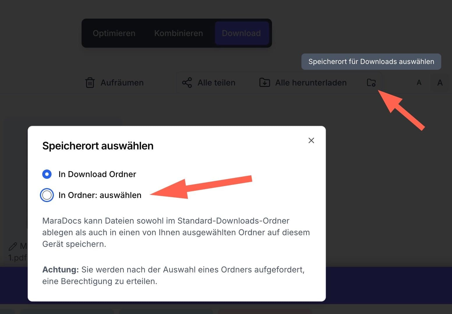 Firefox-Einstellungen